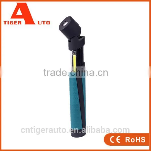 High Quality Extenable Body Lamp Battery Led Work Lamp With Foldable Torch photo-6