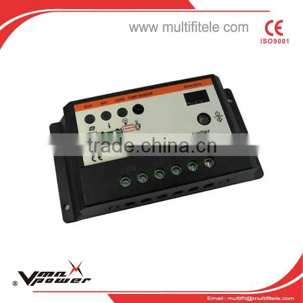 High Quality 10a PWM pv Regulator Solar Panel System Use 12V 10A Solar Charger Controller photo-4