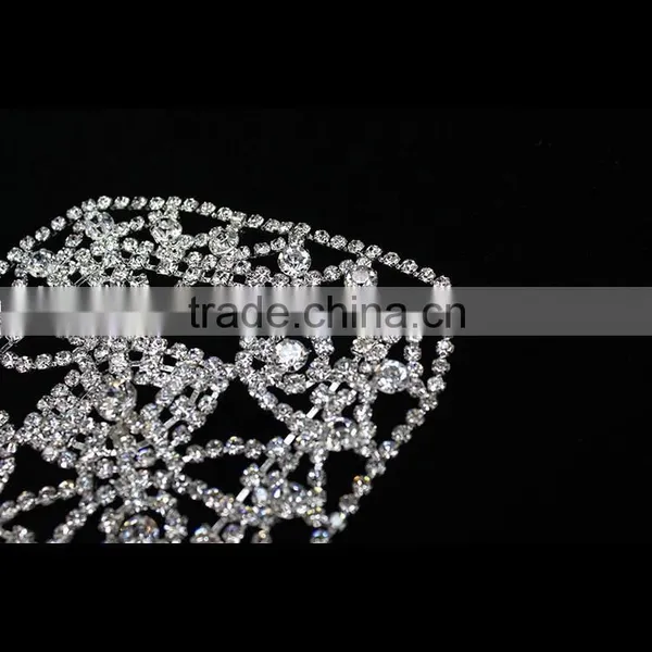 2015 Flower Crystal Rhinestone Appliques Wholesale photo-3