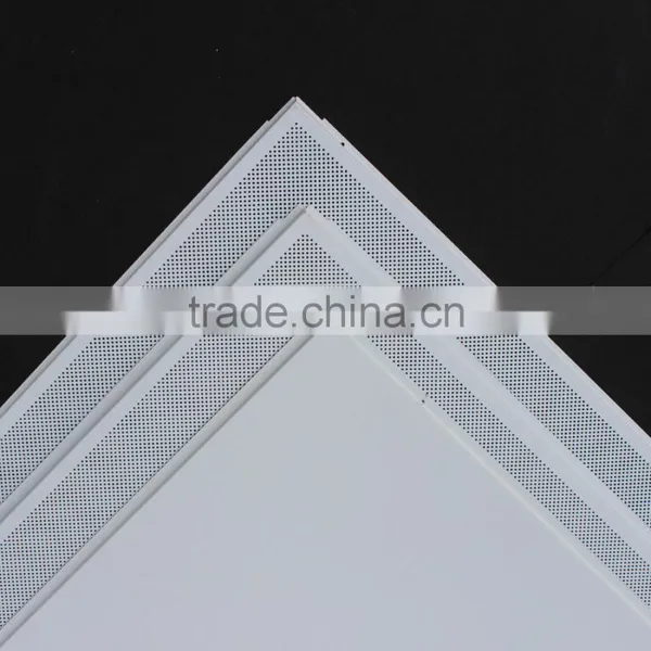 Nice Moisture Proof Suspended Metal Ceiling Panel Aluminum False Ceiling Lay In Ceiling photo-3