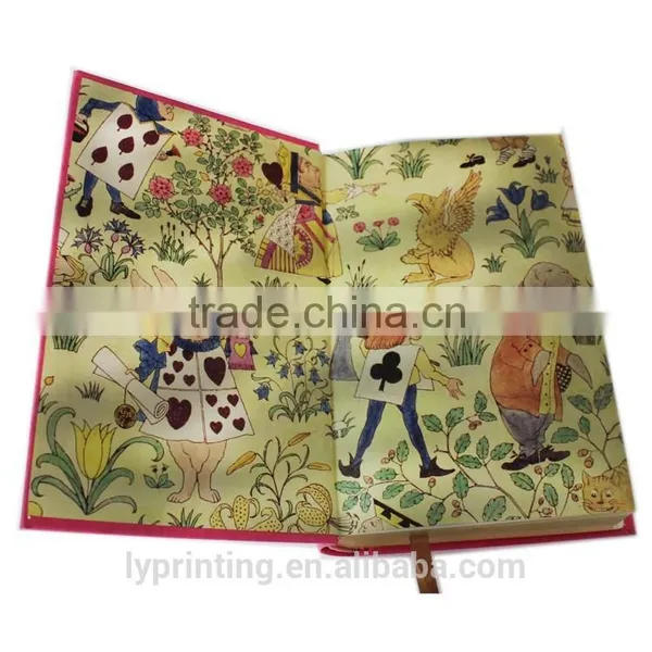 Gold Edge Exquisite Children Story Book, Hardcover Book Printing Quality Choice photo-5