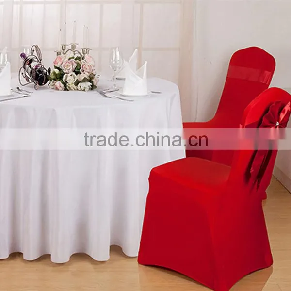 Polyester Tablecloth Spun Polyester Table Linens and 100% Spun Polyester Napkins Table Cloth photo-4