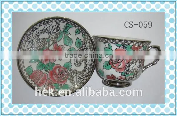 Ceramic Coffee Cup and Saucer photo-5