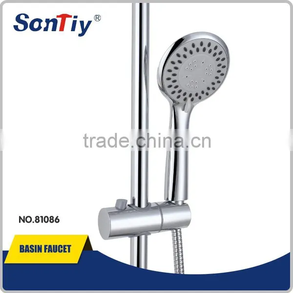 China Brass Chormed Bathroom Shower Set photo-4