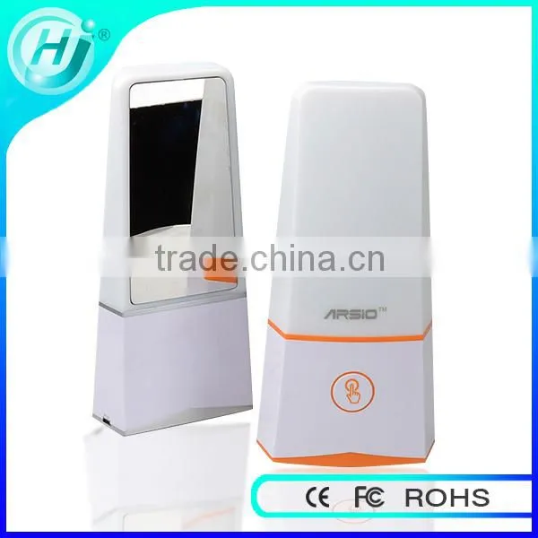 2016 New Trend Economical Desktop Alarm Clock Led Lighting With Magic Mirror photo-3