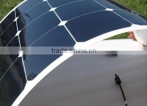 100W Flexible Solar Panel for Golf Car, RV and Roof Installation photo-2
