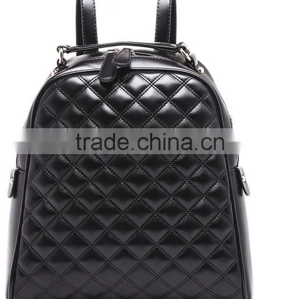 China Cheap Leather School Backpack photo-2