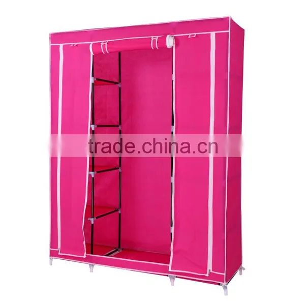 Non-woven Fabirc Outdoor Furniture Portable Wardrobe Bracket photo-3