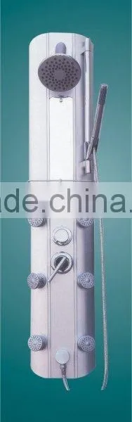 Shower Panel With Top Shower
