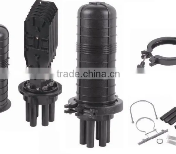 Fiber Optical Splice Enclosure Jointed Closure Fiber Fusion Splice Enclosure Dome Horizontal Splicing Enclosure photo-3