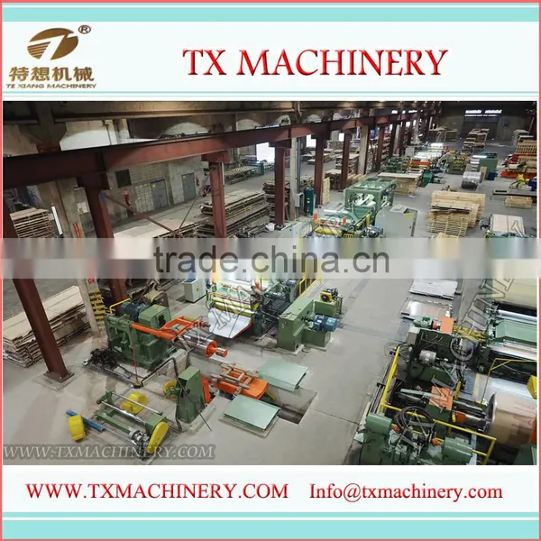 TX1300 High Speed Metal Coil/Stainless Steel Cut to Length Machine Line