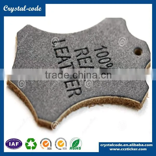 Clothing Custom Embossed Leather Label photo-6
