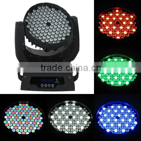 High Brightness DMX DJ Stage Lighting 108 x 3W RGBW Wash LED Moving Head Light With Zoom photo-4