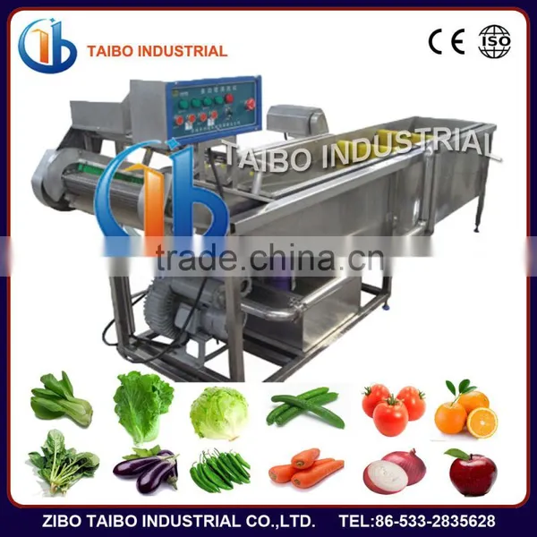 Industrial Fruit Vegetable Washer (with Hair Roller for Purification) photo-2