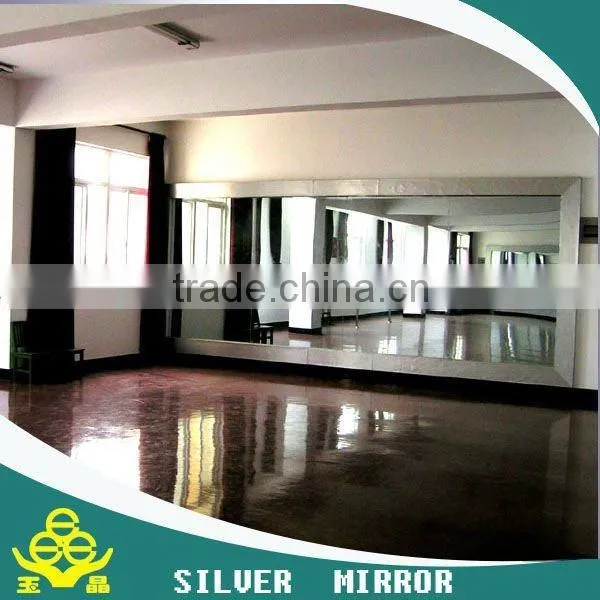 YUJING Brand Cheap Large Decorative Hall Mirror Sheet 3mm photo-2