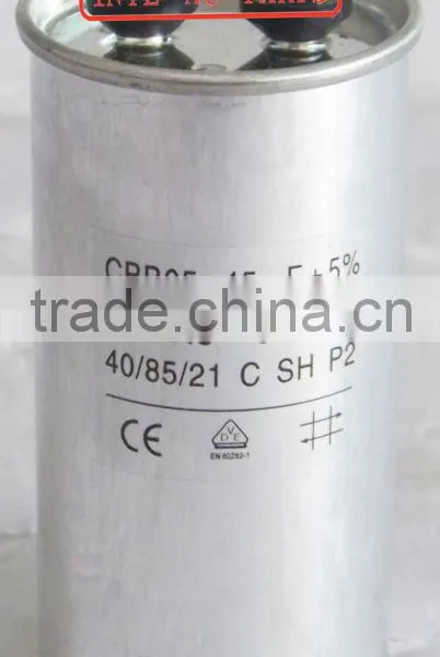 CBB65 Motor Capacitor Air Conditioner Capacitor CBB65 Air Conditioner Motor Start Run Capacitor 45uF 450VAC 50/60Hz