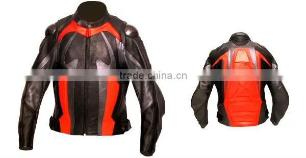 Customized Lether Motorbike Racing Jacket