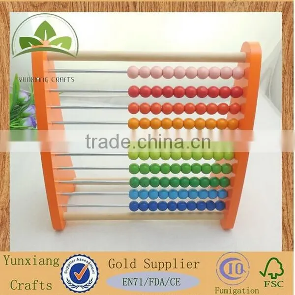 Wooden Bead Abacus Counting Frame Educational Maths Toy photo-2