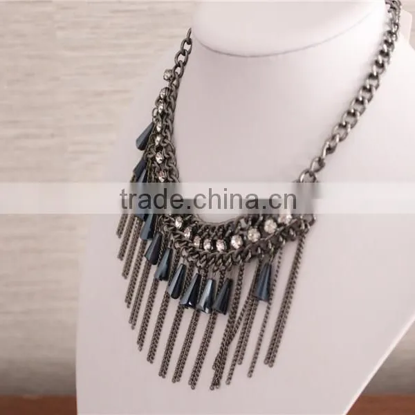 Fashion Bell Shape Jewelry Necklace, Crystal Necklaces Jewelry photo-3