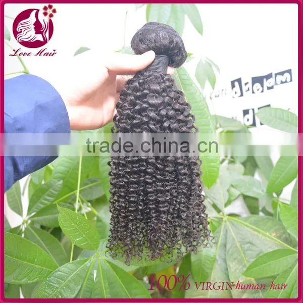 Unprocessed Raw Wholesale Curly Hair Weft 100% Vietnamese Human Hair photo-3