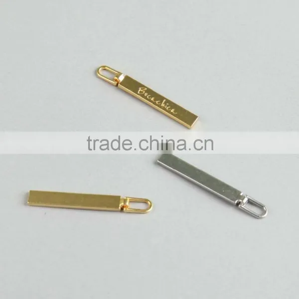 Handbags/Luggage/Jackets/Coats Zipper Puller Silder Head Gold Colour Metal Zipper Pulls photo-3