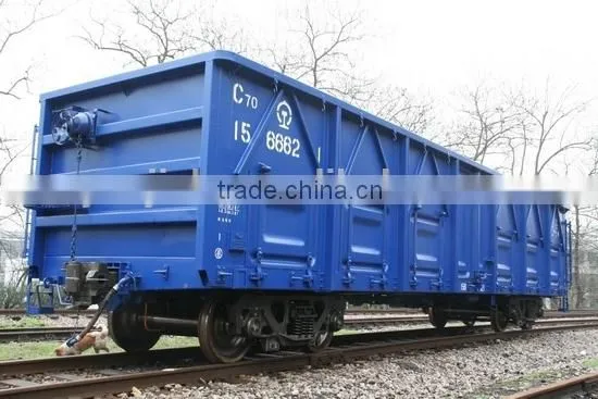 C70 Top Freight Wagon, Open Top Railway Wagon Freight Wagon From China photo-3