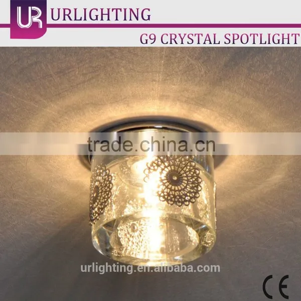 G9 Crystal Cylindrical Lampshade Down Lights/Spotlight photo-3