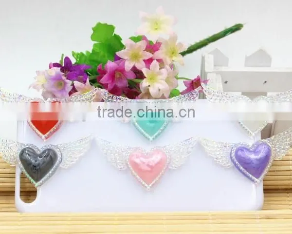 Flatback Resin Shining Butterflies for Hair Resin Cabochons Rein Crafts for Kids Hair Phone Accessaries photo-4