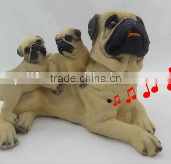 Polyresin Shake Head Figurine Music Toy
