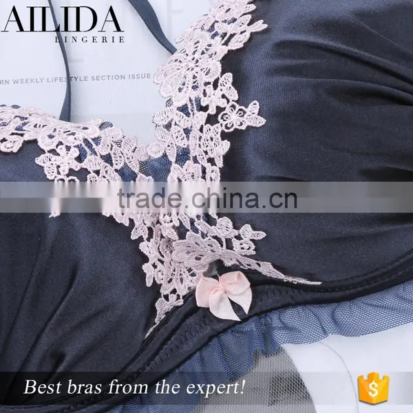 Hot Girls Applique Hot Selling Adjustment Beautiful Bra Sexy Bra photo-5
