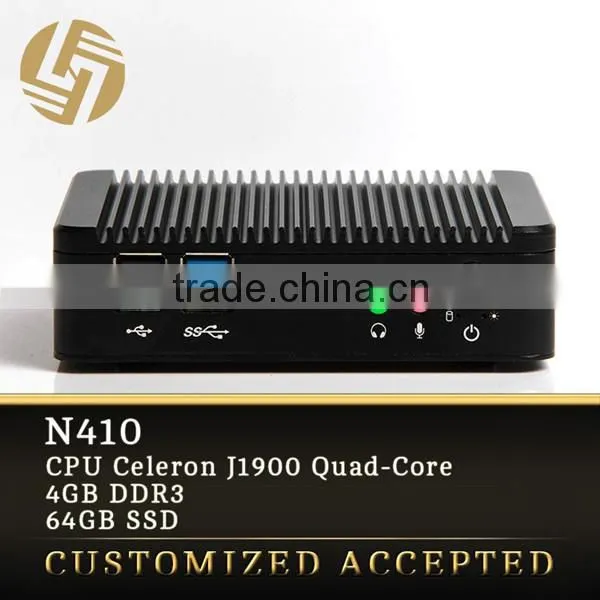 Multi-user Computer Terminal J1900 Mini pc Dual Nic