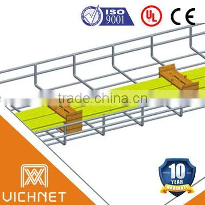 Wire Mesh Cable Tray /wire Basket Cable Tray/ VIchnet Support(UL.CE. SGS,Rohs Passed)