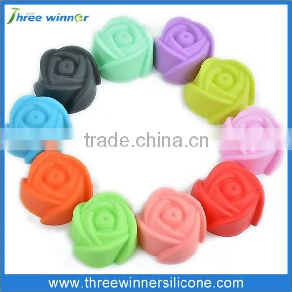 Wholesale Cake Mould Silicone Rose Cake Mold photo-3