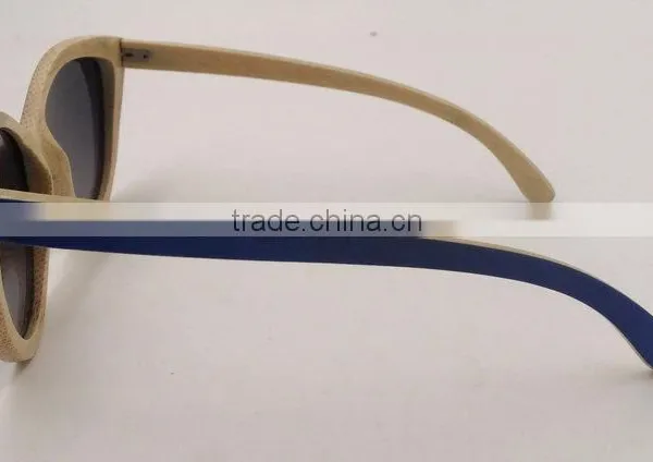 2016 Cat Eye Bamboo Sunglasses Wholesale photo-3
