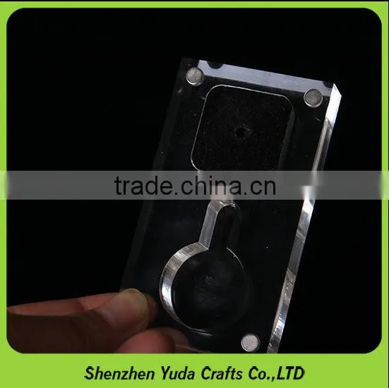 Manufacturing Milled Parts Glass Polished Block CNC Acrylic Machining With Router Service photo-2