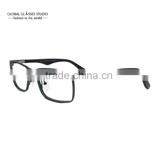 Simplicity Design Rectangle Eyeglasses Full Rim Optical Frame for Men Metal Eyewear Spectacle Glass SE763 photo-4