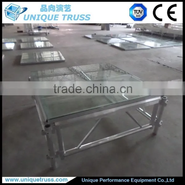Aluminum Stage, Concert Stage, Glass Platform Stage