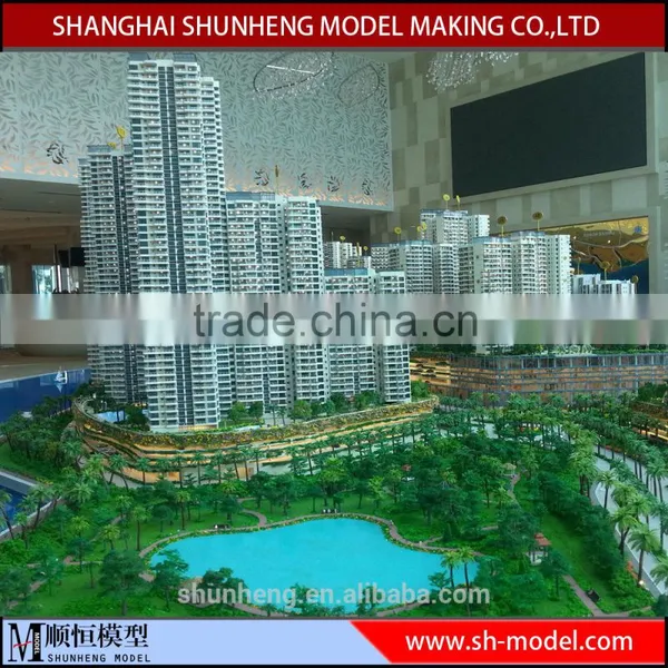 Real Estate House Scale Model,apartment Residential Building Model Maker in Shanghai photo-2