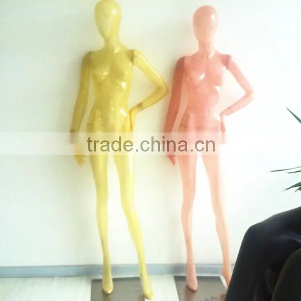 Hot Sale Fashiion Female Mannequin Transparent Plastic Mannequin photo-2
