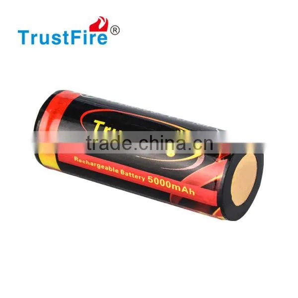 Trustfire Portable 26650 Battery 5000mah Rechargeable 3.7v Protected Li-ion Battery for Electric Products photo-4