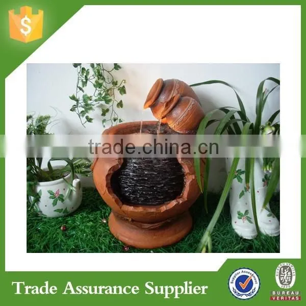 Custom Cheap Resin Electric Pump Water Fountain photo-2