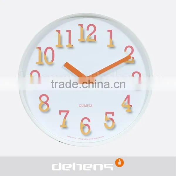 DEHENG 10 Inch Plastic Clock for Promoption photo-3