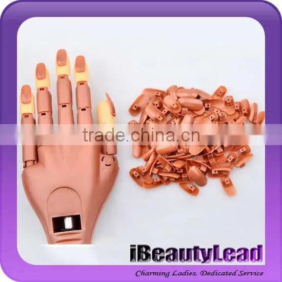 Hot Sale Nail Training Hand Nail Practice Hand Nail Art Fake Hand photo-4