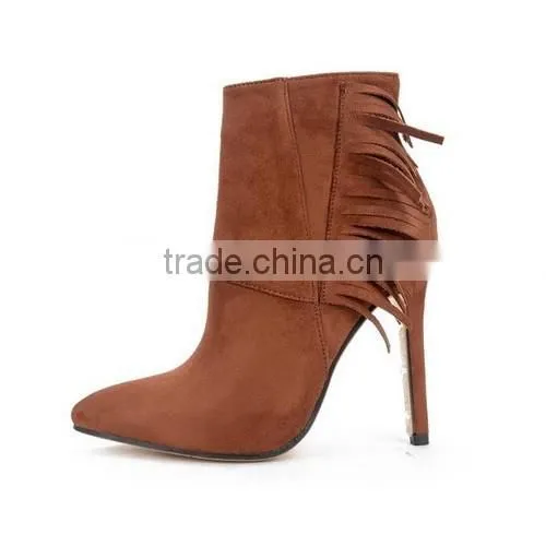 Ankle Boots Newest Sexy Shoes Made in China 2017 PF4418 photo-4