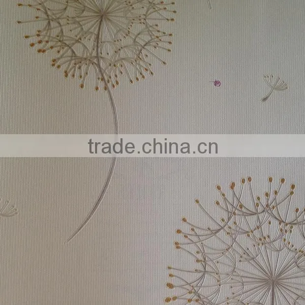 Times Small Dandelion Flowers Vinyl Wallpaper photo-4