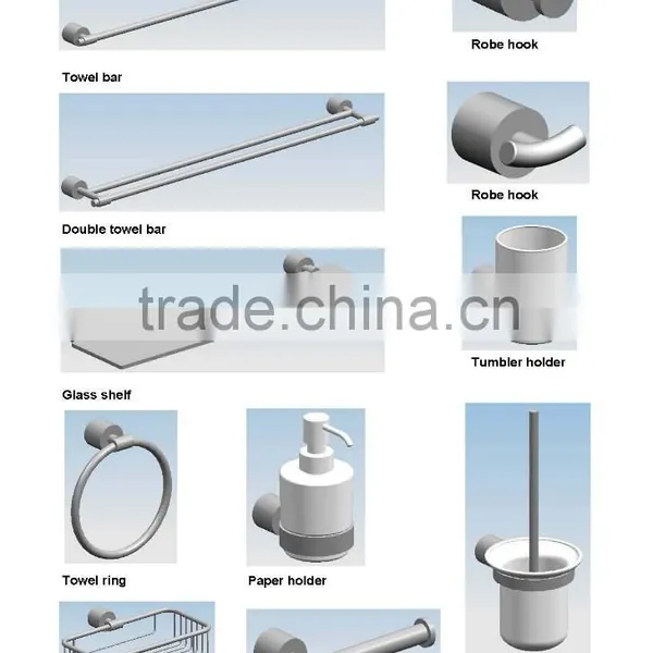 2014New Bathroom Accessory Designs,stainless Steel Bathroom Accessory
