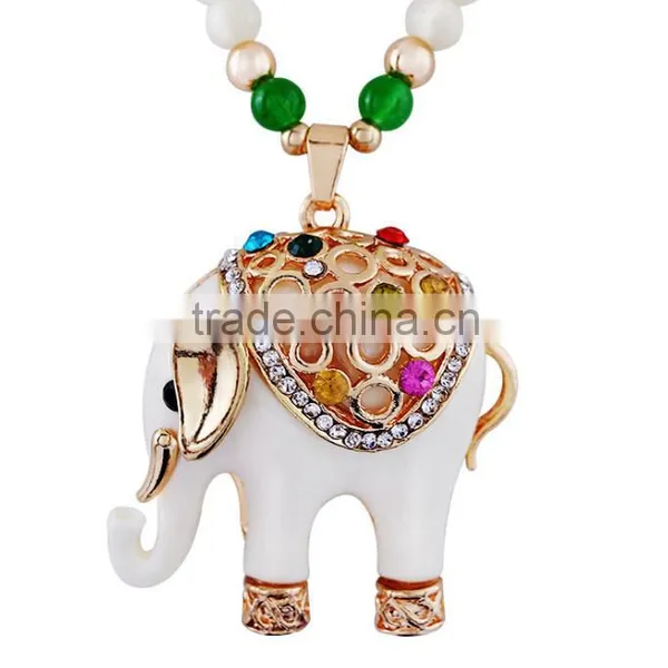 2015 Elephant Sweater Chain for Women