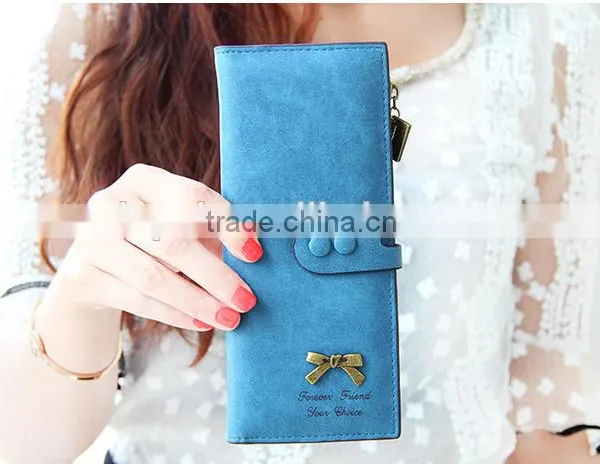 2015 Most Favorite Leather Wallet Woman Wallet photo-5
