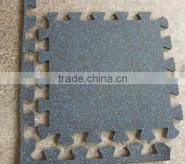 High Quality Interlocking Gym Rubber Mats, Puzzle Floor Tiles for Gym photo-2