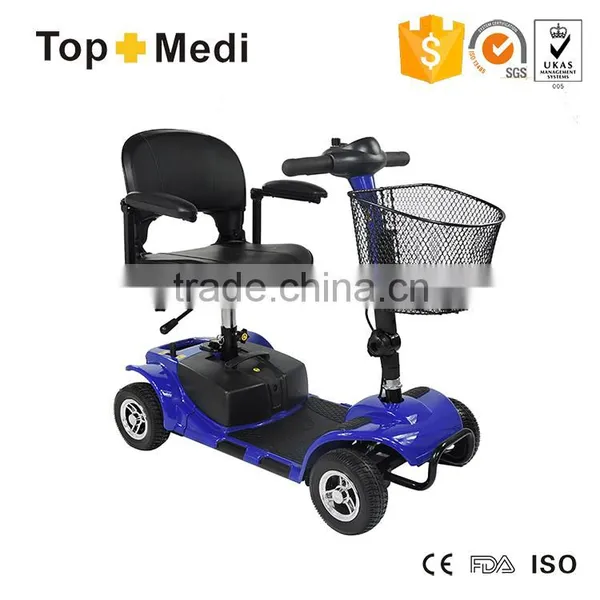 Lead Acid Folding Mobility Disabled Scooter With CE Approval/silla de Ruedas Electrica Scooter photo-6